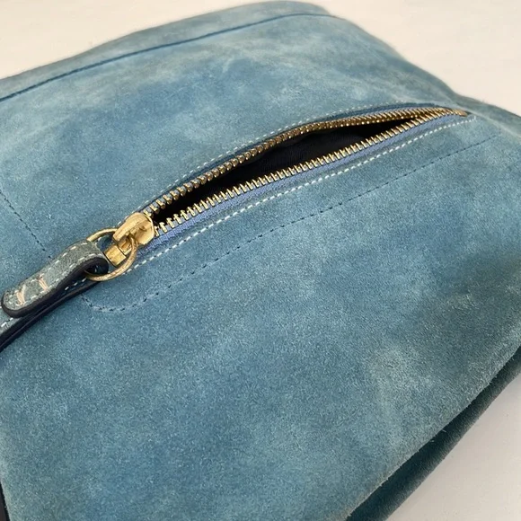 Coach Suede Tassel Duffle Bag - Picture 14 of 16